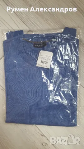 Чисто нов син мъжки пуловер LC WAIKIKI BASIC размер L , снимка 12 - Пуловери - 50422691