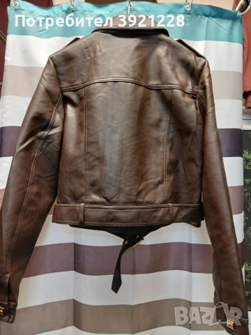 Хит модел Дамско кожено яке, снимка 3 - Якета - 53710915