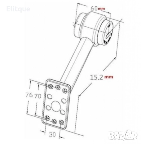 LED габаритни светлини 12V – Водоустойчиви, 15 см, за камион и ремарке, снимка 2 - Други стоки за дома - 52689009