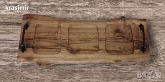 плато за сервиране и рязане от орех, снимка 9 - Аксесоари за кухня - 52619217