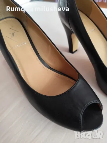 Стилни обувки с ток, снимка 2 - Дамски обувки на ток - 23264794