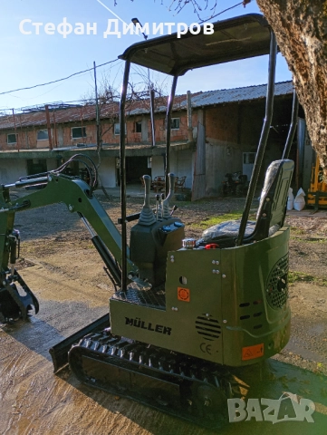 Мини Багер Müller E1.0B, снимка 3 - Селскостопанска техника - 52720000