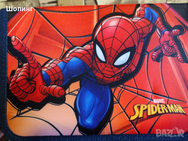 SPIDERMAN - 3D Несесер с аксесоари, ключодържатели, снимка 1