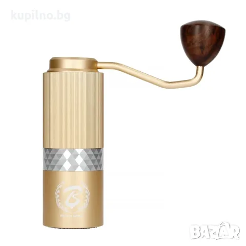 Златиста ръчна кафемелачка Barista Space Premium Hand Grinder., снимка 4 - Аксесоари за кухня - 56257673