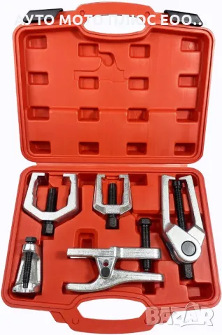 Комплект скоби за изваждане шарнири/накрайници/лагери - 6 части., снимка 9 - Аксесоари и консумативи - 47470999