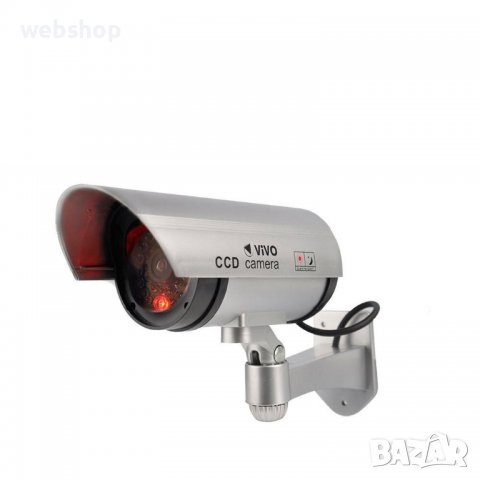 Фалшива камера за видеонаблюдение IR, светодиод с батерии, снимка 6 - Други - 39440258