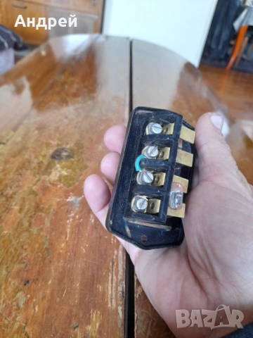 Стар електрически ключ ДКУ #3, снимка 4 - Други ценни предмети - 53306092