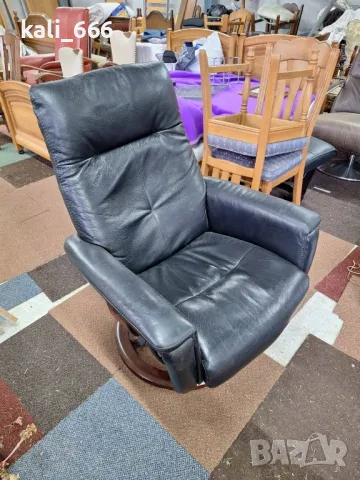 Кожено релакс кресло внос от Холандия 