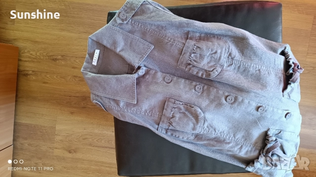 Дамско вталено сако EDEIS - 100% лен, снимка 3 - Сака - 51625566