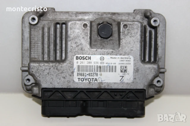 Моторен компютър Toyota Yaris P9 (2006-2011г.) 0 261 208 936 / 0261208936 / 89661-0D270 / 896610D270