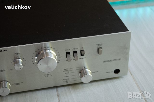 Усилвател telefunken ta 350, снимка 4 - Ресийвъри, усилватели, смесителни пултове - 41942691
