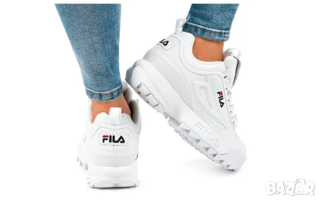 FILA DISRUPTOR LOW 1010302.1FG  номер 40 ДАМСКИ МАРАТОНКИ , снимка 4 - Маратонки - 49214669