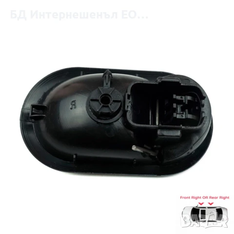 8200174075  8200Вътрешна дръжка за дясна врата Renault , Dacia, Черен Гланц, снимка 7 - Части - 50967542
