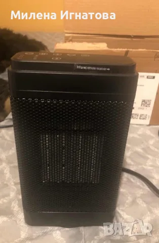 Керамичен нагревател HotVex ceramic heater 1500 W + Дистанционно, снимка 4 - Отоплителни печки - 55932845