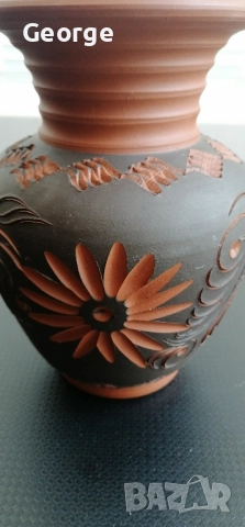 Ваза - керамика, ръчна изработка 
