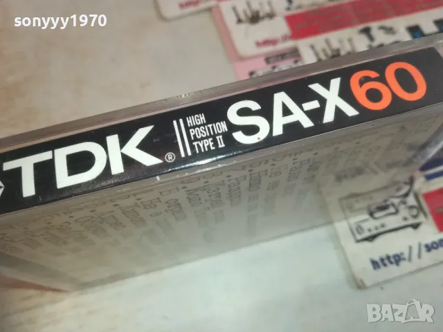 TDK SA-X60 TAPE-АНА БЕКУТА/СНЕЖАНА БАБИЧ 0811241508, снимка 2 - Аудио касети - 47892810