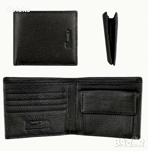 Защитени* Елегантни и Изискани мъжки портфейли с две лица /Черна естест. кожа!, снимка 17 - Портфейли, портмонета - 51429431