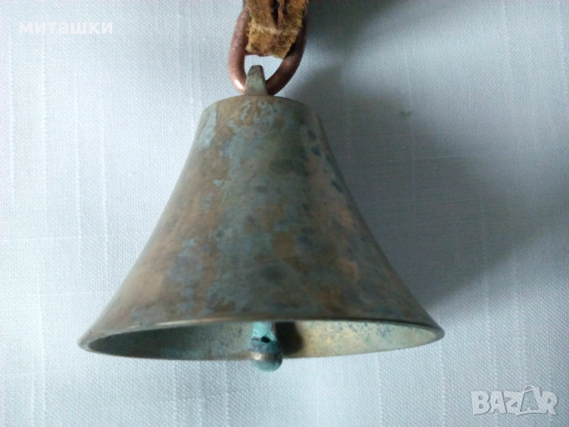 Стар бронзов чан с хомут, снимка 2 - Антикварни и старинни предмети - 53426494