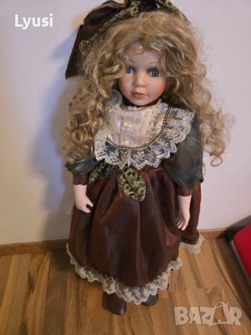70см порцеланова кукла, снимка 2 - Кукли - 52859221
