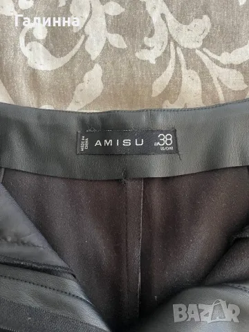 Нови кожени панталонки, снимка 4 - Къси панталони и бермуди - 48343882