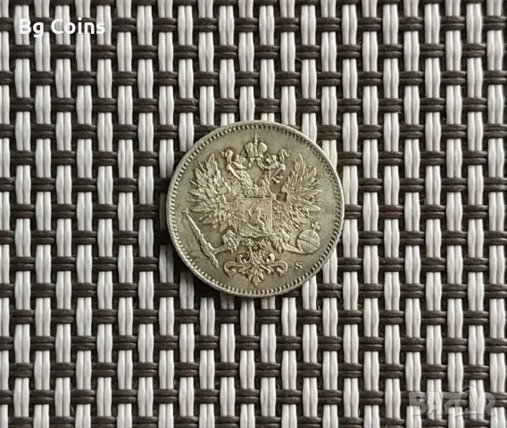 25 пеня 1916 Финландия, снимка 2 - Нумизматика и бонистика - 48655784