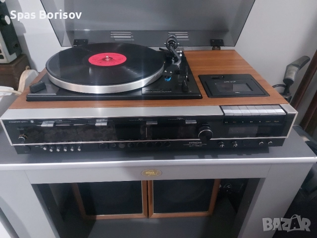 грамофон радио касета колони хитачи 