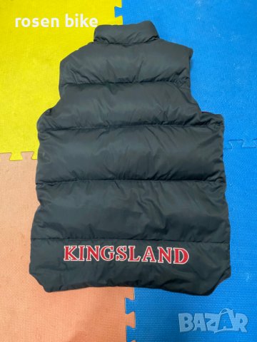  ''Kingsland''оригинален унисекс двулицев пухен елек, снимка 3 - Якета - 42670839