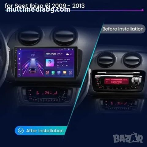 Seat IBIZA 6j 2009-2013 Мултимедия Навигация Android, снимка 3 - Аксесоари и консумативи - 49861018