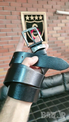 колани от естестествена кожа в кутия calvin klein tommy hilfiger emporio armani, снимка 2 - Колани - 51442805