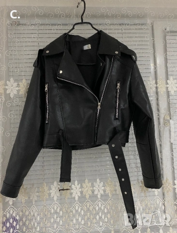 Дамско кожено яке