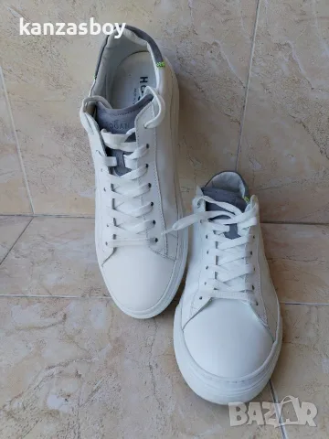 Hogan H365 logomania leather low top sneakers - страхотни мъжки кецове ОТЛИЧНО 46, снимка 4 - Кецове - 56011466
