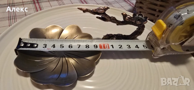 Метална изящна поставка за ароматни конуси, пръчки., снимка 5 - Аксесоари за кухня - 53513004