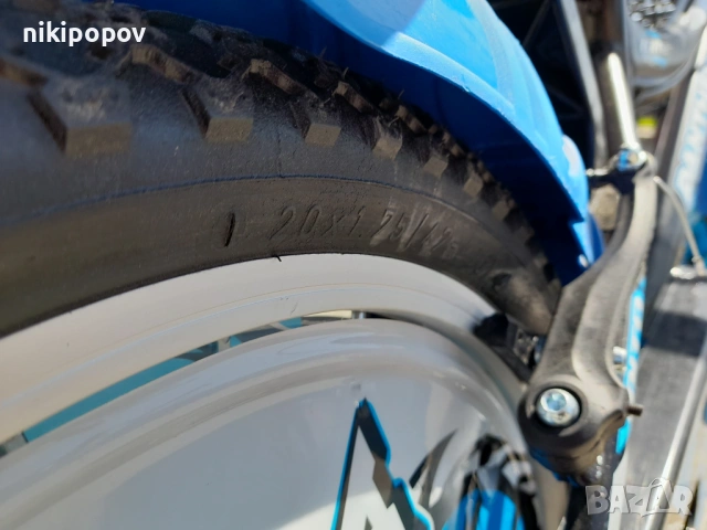 CARRERA Велосипед 20" PANTHERA син, снимка 11 - Велосипеди - 53773255