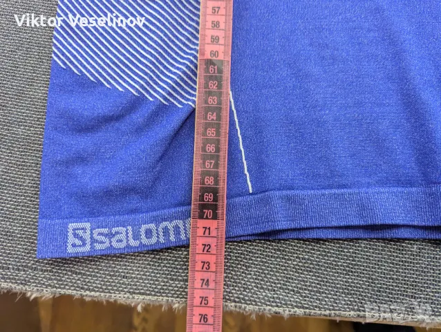 Salomon Primo Warm Мъжка Термо Блуза Размер М, снимка 11 - Тениски - 49622532