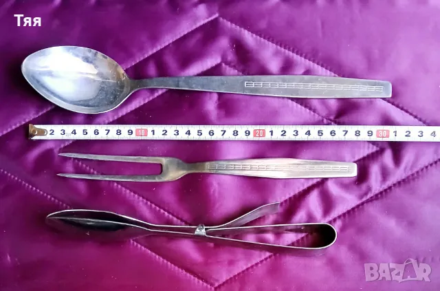 Голям комплект прибори за хранене Трапезица в куфар , снимка 4 - Прибори за хранене, готвене и сервиране - 48739196