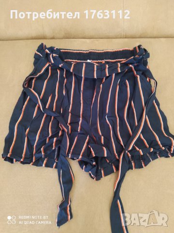 Pull and bear шорти, с коланче и ластик, L размер, обувани за проба, снимка 1