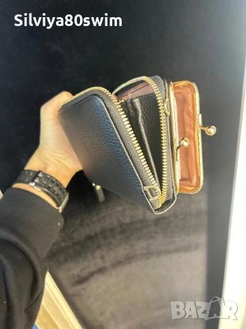 Дамски портфейл+чанта в едно +подарък ароматна свещ, снимка 6 - Портфейли, портмонета - 52329431