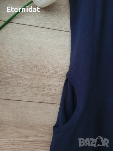 Спортно елегантна рокля тип тениска с джобове , снимка 3 - Рокли - 51307917