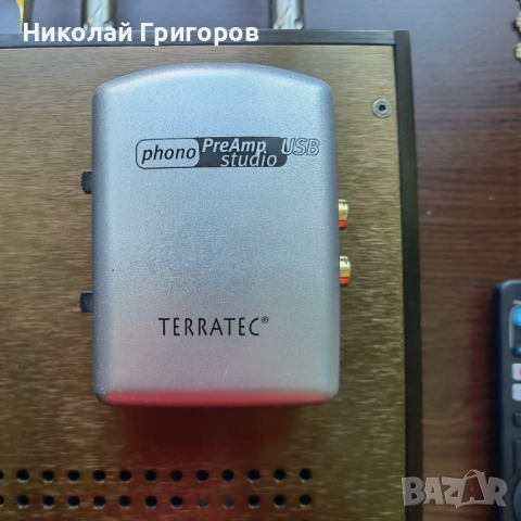 Terratec phono preamp studio usb, снимка 5 - Друга електроника - 51471562