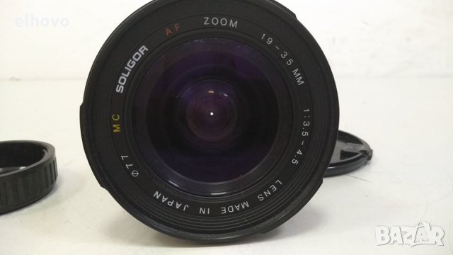 Обектив Soligor AF ZOOM 19-35mm 1:3.5-4.5, снимка 6 - Обективи и филтри - 34459024