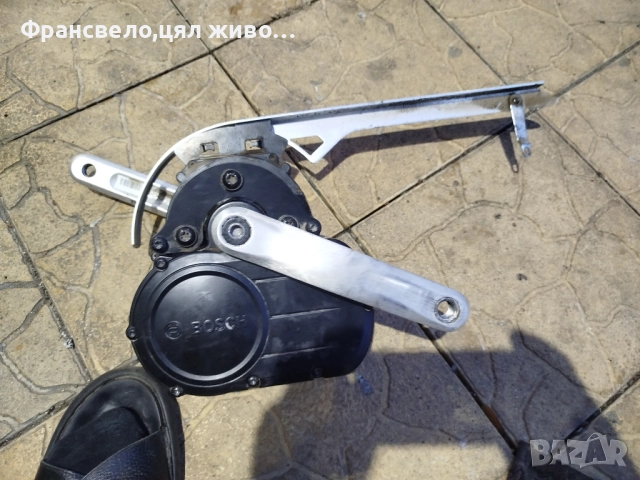 Работещ двигател за електрически велосипед колело Bosch 