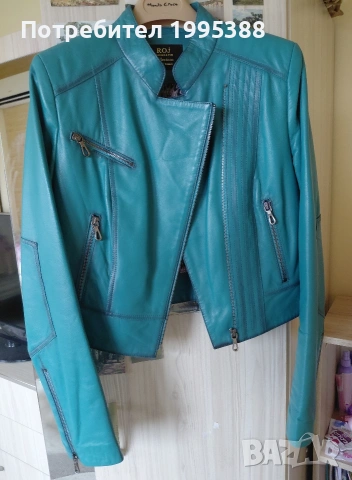 Дамско яке естествена кожа , снимка 7 - Якета - 53628310