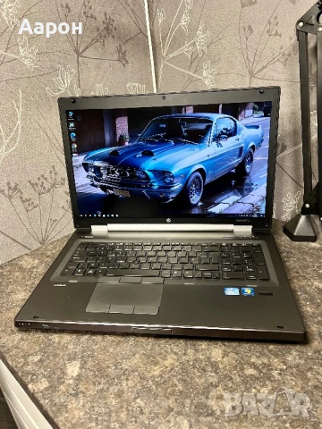 Лаптоп HP EliteBook 8770w / 17.3” FHD / i7 / 16GB RAM / 750GB, снимка 1