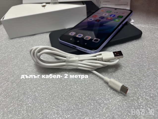 ПОРЪЧАН! Като нов! с Гаранция! Смартфон Xiaomi Redmi 15, 6GB, 128GB, Sandy Purple, снимка 14 - Xiaomi - 52321521