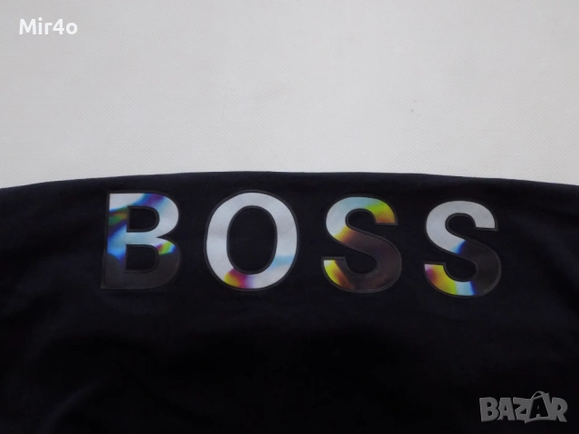 блуза hugo boss maxim zhestkov худи горнище фанела тениска елек мъжка оригинална черна XL, снимка 3 - Спортни дрехи, екипи - 49292543