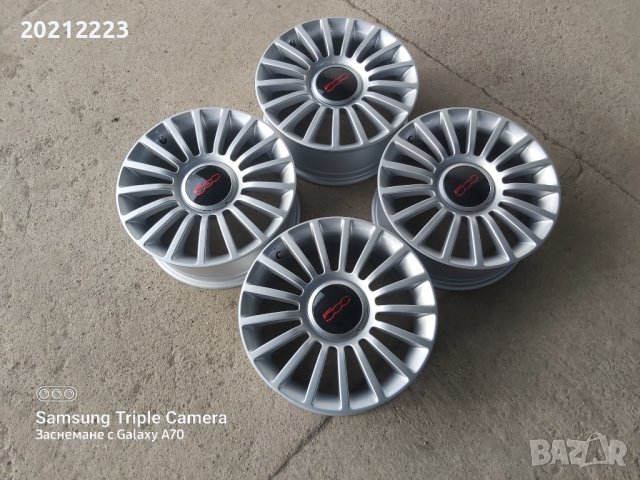 4 броя алуминиеви джанти за FIAT 500 16, снимка 5 - Гуми и джанти - 44147148