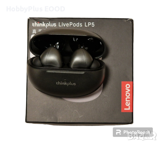 Bluetoot слушалки Lenovo, снимка 3 - Слушалки, hands-free - 44584130