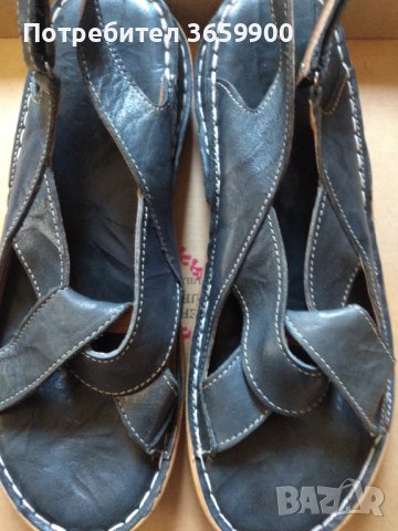 Дамски сандали от естествена кожа, размер 39 , снимка 4 - Сандали - 41978546