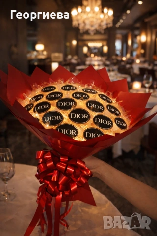 💥ПРОМОЦИЯ до края на февруари‼️Луксозни светещи букети✨️ 🦋DESS🦋✨️, снимка 2 - Изкуствени цветя - 48752422