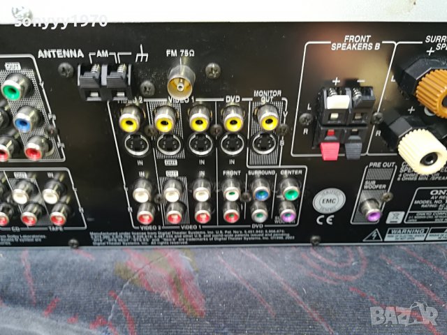 ONKYO RECEIVER-ВНОС SWISS 2211221649, снимка 13 - Ресийвъри, усилватели, смесителни пултове - 38759891